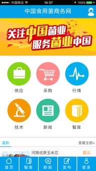 食用菌商务网 专业平台助力行业信息获取与商业合作